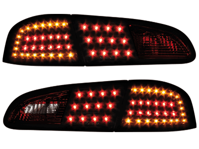 Luces SEAT Ibiza 6L 02-08 - LTI + LED - Rojo humo 