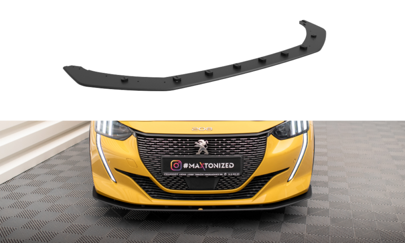 Splitter inferior Delantero Street Pro Peugeot 208 GT Mk2 MAXTON ABS C10 FD  229,00€ - Maxton design - 208 - Peugeot - Kits aerodinamicos - Kits  carroceria