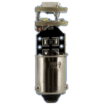 4-Smd Led 'Xenon' White Bax9s(H6) Can-Bus 12v-3w 2pcs
