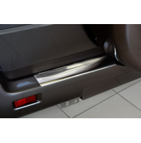 Protector Paragolpes Acero Inox Suzuki  Grand Vitara /Embossed Lines/ Profiled  5d Version for Models With Spare Wheel (Cromado)