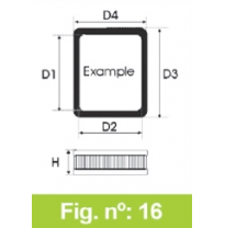 Filtro Tipo Original Honda Prelude 1,8l 12v (Ab) Año 83&gt;87 Cv-?? Forma Redondo