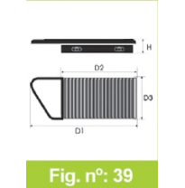 Filtro Tipo Original Citroen C3 Pluriel 1,4l I Hdi  Año 04/04&gt;02/10 Cv-70 Forma Panel