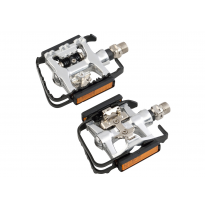 Barbieri Pedale Duo Pedal MTB /Trekking - silver / black