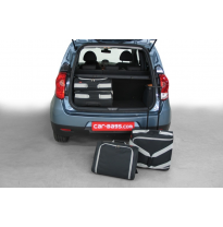 Set maletas especifico MITSUBISHI Colt (Z30) reestyling 2009-2013 5d CAR-BAGS (2x Trolley + 2x Bolsa de mano)