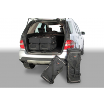 Set maletas especifico MERCEDES-BENZ ML (W164) 2005-2011 suv CAR-BAGS (3x Trolley + 3x Bolsa de mano)