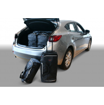 Set maletas especifico MAZDA Mazda3 (BM) 2013- 5d CAR-BAGS (3x Trolley + 3x Bolsa de mano)