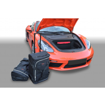 Set maletas especifico PORSCHE Cayman / Boxster (718) 2WD + 4WD 2016- coupé / cabrio CAR-BAGS (1x Trolley + 1x Bolsa de mano)