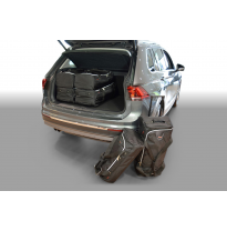 Set maletas especifico VOLKSWAGEN Tiguan II high boot floor 2015- suv CAR-BAGS (3x Trolley + 3x Bolsa de mano)