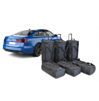 Set maletas especifico Carbags Pro.Line AUDI A6 (C7) Año: 2011-2018 4 Puertas -  Incluye: Trolley bag: 3pcs -79ltr Bolsa viaje:
