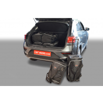 Set maletas especifico Carbags  VOLKSWAGEN T-Roc (A1) Año: 2017-&gt; 5 Puertas Piso del maletero ajustable en la posición más baja-