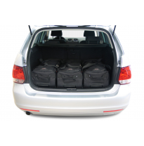 Set maletas especifico Carbags  VOLKSWAGEN Golf VI Variant (5K) Año: 2009-2013 wagon -  Incluye: Trolley bag: 3pcs -75ltr Bolsa