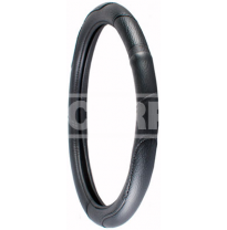 Funda Volante Simil Piel Negro Automovil 35-&gt;37 Cm
