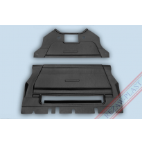 Protector De Carter Plastico Peugeot 406 Hb 4d, Kombi 5d,  (2 Piezas)
 Diésel : Xud9te (1,9l Turbo); Xud11bte (2,1l Turbo)
  Año