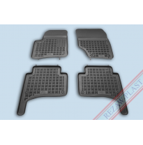 Alfombrillas Goma Negra Vw Touareg 2002 - 2010 4-Piezas