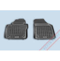 Alfombrillas Goma Negra Vw Caddy Desde 11/2003, 2 Plazas 2-Piezas