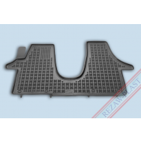 Alfombrillas Goma Negra Vw Transporter T5 Max Desde 2003 1-Pieza