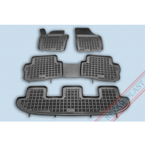 Alfombrillas Goma Negra Seat Alhambra Desde 2010, 7plazas 4-Piezas