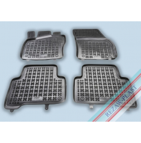 Alfombrillas Caucho Color Negro Con Clips Volkswagen Tiguan Ii Desde 2015- 4 Piezas