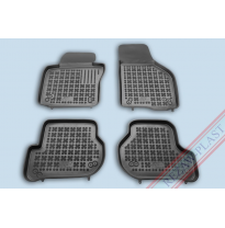 Alfombrillas Goma Negra Skoda Octavia Ii Facelift Desde 12/2008 -2013 4-Piezas