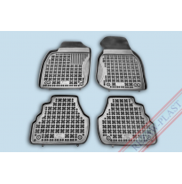 Alfombrillas Goma Negra Audi A6 05/1997-03/2004 4-Piezas