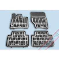 Alfombrillas Goma Negra Audi Q7 2005 - 2014 4-Piezas