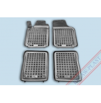 Alfombrillas Goma Negra Audi A2 2000-2005 4-Piezas