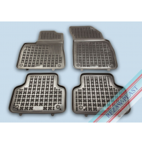Alfombrillas Goma Negra Audi Q7 7 Asientos Desde 2015 4-Piezas