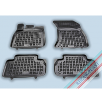 Alfombrillas Caucho Color Negro Con Clips Audi Q5 Desde 2017- 4 Piezas