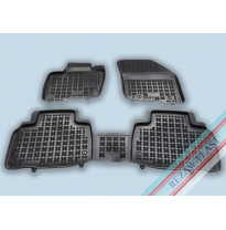 Alfombrillas Caucho Color Negro Con Clips Ford Edge Desde  2016- 3 Piezas