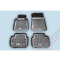 Alfombrillas Goma Negra Bmw 3  (E46) 2001-2006 4-Piezas