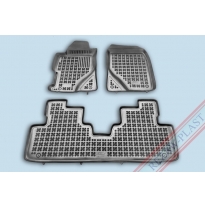 Alfombrillas Goma Negra Honda Civic Sedan 2001-2005 3-Piezas