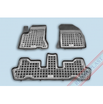 Alfombrillas Goma Negra Citroen C4 Grand Picasso  Desde 10/2006 3-Piezas