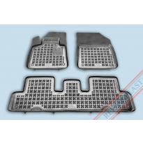 Alfombrillas Goma Negra Citroen C4 Picasso Ii Desde 2013, 7 Plazas 3-Piezas