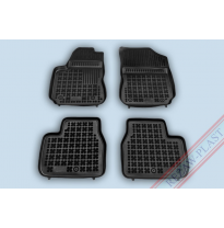 Alfombrillas Caucho Color Negro Con Clips Citroen C4 Cactus Desde  2014 4 Piezas