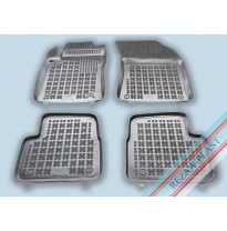 Alfombrillas Caucho Color Negro Con Clips Citroen C3 Iii   4 Piezas