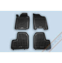 Alfombrillas Goma Negra Peugeot 206 1998-2009 4-Piezas