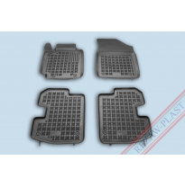 Alfombrillas Goma Negra Toyota Yaris 3p 1998 - 2005 4-Piezas