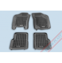 Alfombrillas Goma Negra Fiat Albea Desde 2002 4-Piezas