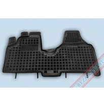 Alfombrillas Goma Negra Fiat Scudo Ii Desde 2007  Versión Con Suelo Textil, Delante, Con Refuerzo En Lado Conductor 1-Pieza