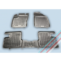 Alfombrillas Caucho Color Negro Con Clips Fiat Tipo Desde 2015 3 Piezas