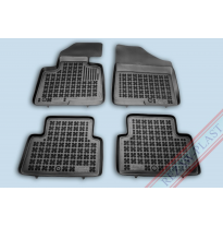 Alfombrillas Goma Negra Hyundai Santa Fe Iii Desde 2012 4-Piezas