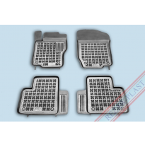 Alfombrillas Goma Negra Mercedes W164 M-Clase 2005-2011 4-Piezas