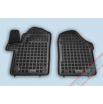 Alfombrillas Goma Negra Mercedes Vito Iii,Desde 2014,Delante, Con Refuerzo En Lado Conductor 2-Piezas