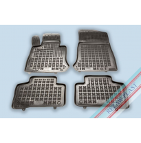 Alfombrillas Caucho Color Negro Con Clips Mercedes Glc  Desde 2015- 4 Piezas