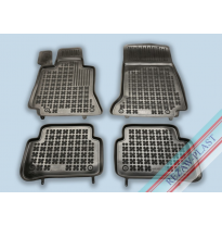 Alfombrillas Caucho Color Negro Con Clips Mercedes W213 E-Class  Desde 2016