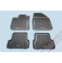 Alfombrillas Goma Negra Nissan Qashqai 2007-2014 4-Piezas