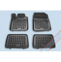 Alfombrillas Goma Negra Renault Twingo Ii 3p 2007  2014 4-Piezas