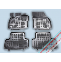 Alfombrillas Caucho Color Negro Con Clips Seat Ateca Desde 2016 4 Piezas