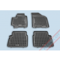 Alfombrillas Goma Negra Chevrolet Kalos 2004-2007 4-Piezas