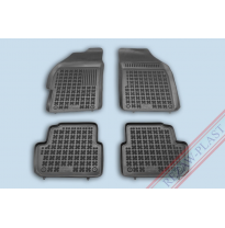 Alfombrillas Goma Negra Chevrolet Spark Ii 2010-2013 4-Piezas